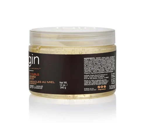 Vista 6 de Thank God It's Natural Honey Curls Custard - 12 oz - Para cabello natural, seco, rizado y dañado