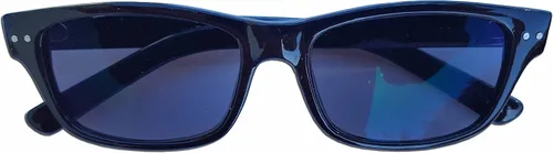 Vista 2 de Gafas de lectura de transición Lectores fotocromáticos Estilo Wayfarer Negro