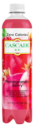 Vista 7 de Cascade Ice Zero Cal - Agua con gas, granada de arándano, 17.2 onzas líquidas (paquete de 12)