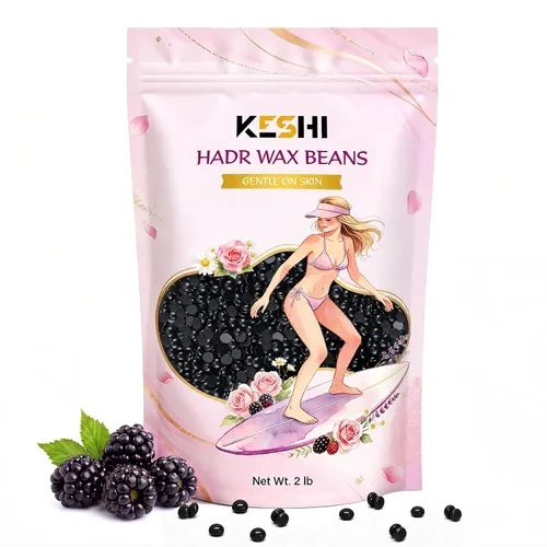 Vista 9 de KeShi Frijoles de cera dura de 1 libra para kit de depilación, repuesto
