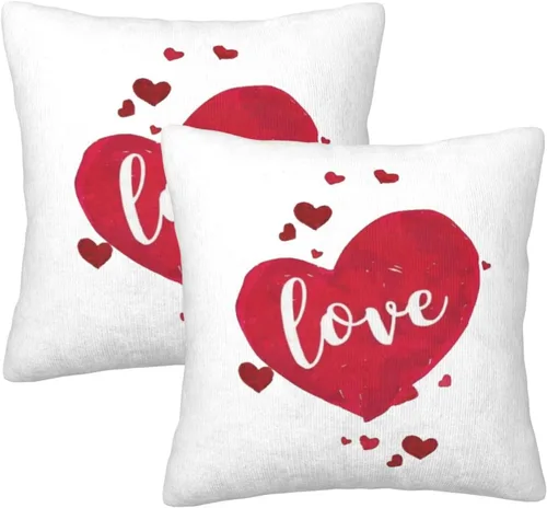 Vista 7 de Juego de 2 fundas de almohada decorativas de conejo de Pascua de 16 x 16 pulgadas, con diseño de conejos y hojas de primavera, fundas de almohada