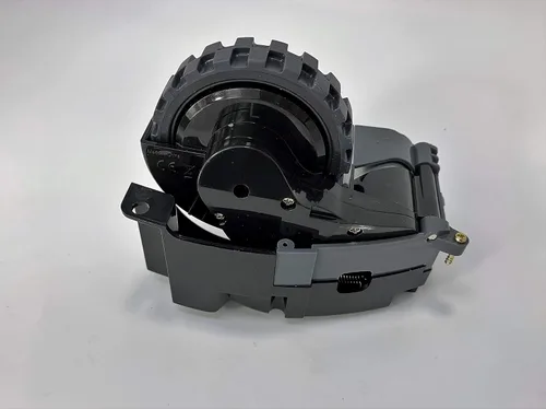 Vista 3 de e5 e6 i1 i2 i3 i4 i5 i6 i7 i8 J7 rueda de transmisión izquierda compatible con Roomba gris y negro
