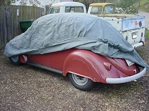 Vista 2 de Cubierta para auto para todos los climas, Volkswagen Bug Sedán y Super Beetle Sedan.