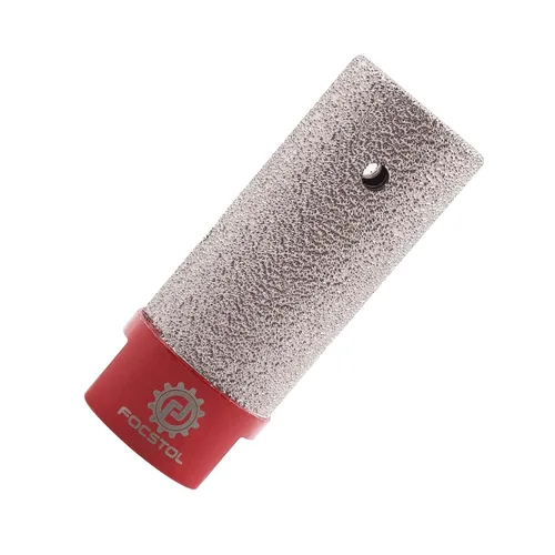 Vista 10 de FOCSTOL Brocas de diamante para fresado de dedo – Broca de núcleo de 1-3/8 pulgadas (1.378 in) para agrandar, dar forma, moler y bisel redondo