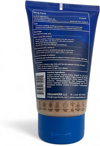 Vista 2 de VenoGel Extra Strength (gel de castaño de caballo) 4 oz