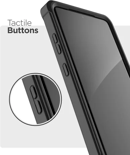 Vista 8 de ENCASED Falcon-Series - Funda para Samsung Galaxy S21, funda protectora resistente de cuerpo completo (negro mate)