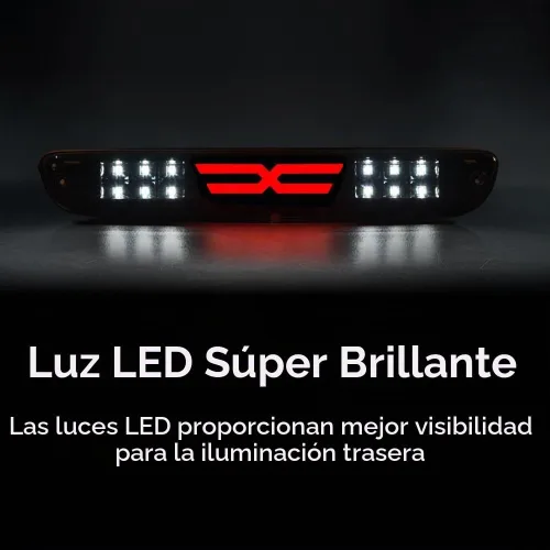 Vista 2 de Tercera luz de freno LED PIT66 para Chevy Colorado/GMC Canyon 2004-2012