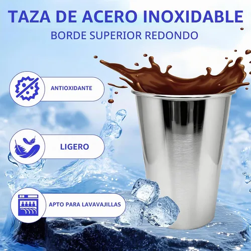 Vista 5 de MigongBoy 4PCS Botella de Agua Aislante de 20 Onzas, Vaso de Acero Inoxidable Aislante, Termo Reutilizable para Bebidas Frías, Sin BPA, Botella