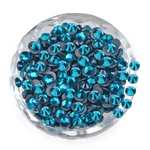 Vista 17 de LPBeads 10000 unidades de diamantes termoadhesivos SS6 amatista con parte trasera plana, gemas de diamantes de imitación de cristal redondas
