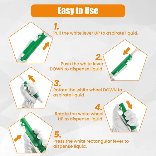 Vista 4 de Lab Pipettes Scientific Pipette Pump 2~25ml Available