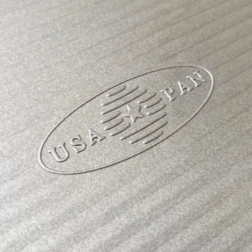 Vista 4 de USA Pan Bakeware - Molde para hornear cuadrado antiadherente sin costuras, 8 x 8 x 2 pulgadas