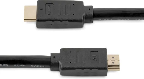 Vista 3 de StarTech - Cable HDMI 2.0 activo de 30 pies, 4K 60Hz, HDR, 18Gbps, negro Cable HDMI UHD duradero largo, cable macho a macho, CL2 clasificado