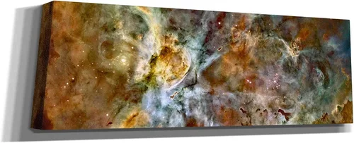 Vista 2 de Epic Graffiti Lienzo decorativo para pared con telescopio espacial Hubble 'Carina Nebula', 12 x 36 pulgadas