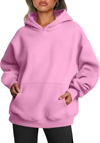 Vista 45 de Trendy Queen Womens Hoodies Oversized Sweatshirt Blanco