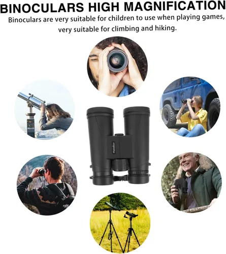 Vista 2 de SOLUSTRE 1pc Binoculars Outdoor Telescope Sightseeing Binocular Mirascope Telescopio Magnification Telescope Portable Telescope Binoculares