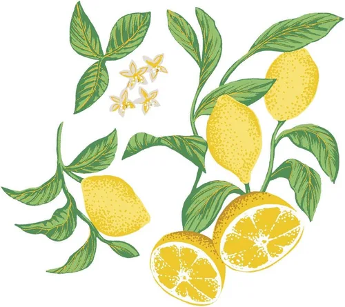 Vista 2 de Tempaper Calcomanías de pared para despegar y pegar, amarillo y verde (20 unidades)