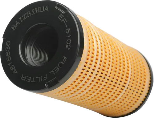 Vista 5 de 2 filtros de combustible BAIZHIHUA 4816636 que reemplazan a 26560201 1R-1804 se adapta al motor diesel Perkins 1104A-44 1104A-44T 1104A-44TA