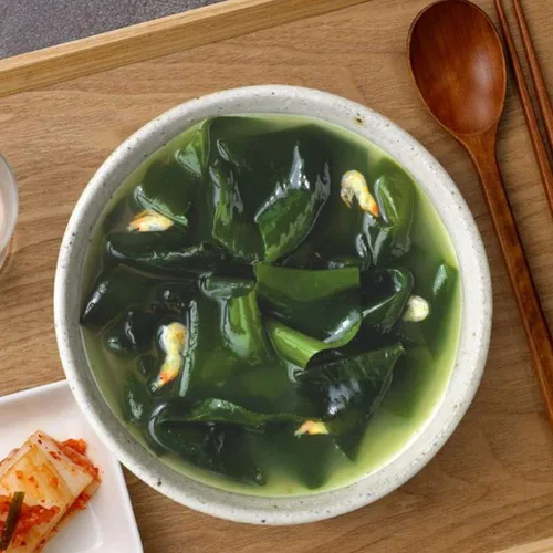 Vista 4 de Cupbahn - Comida coreana precocinada con arroz blanco - 25 sabores por Hetbahn - Sopa de algas marinas, 2 tazones