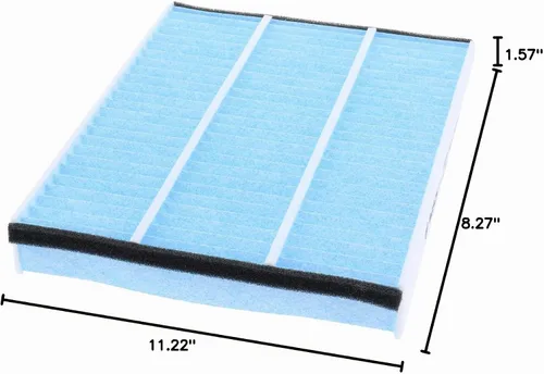 Vista 7 de BOSCH Filtro de aire de cabina HEPA 6043C - Protección de 3 capas para un