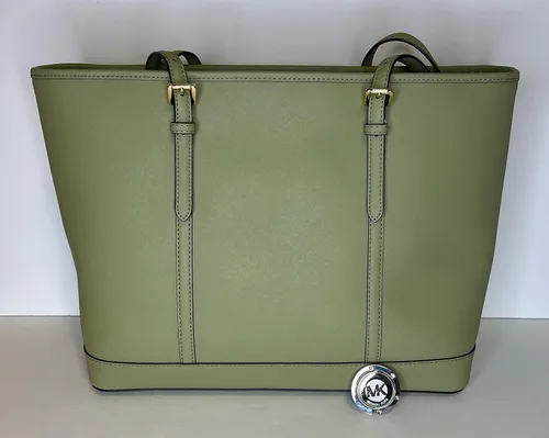 Vista 8 de Michael Kors MICHAEL Michael Kors Jet Set - Bolso de hombro grande TZ de viaje con doble cierre para la muñeca