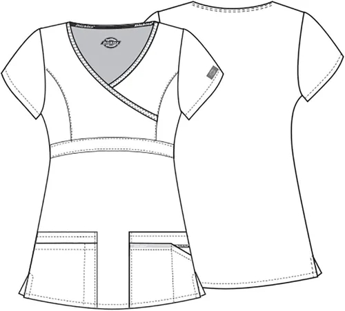 Vista 7 de Dicikes, Gen Flex, uniforme médico con camisa superpuesta, para mujer
