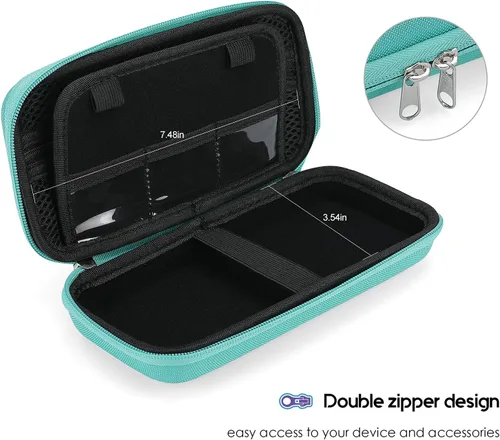 Vista 5 de ProCase Estuche rígido de EVA para Texas Instruments Ti-84 Plus CE, caja de transporte de almacenamiento de viaje duradera bolsa protectora