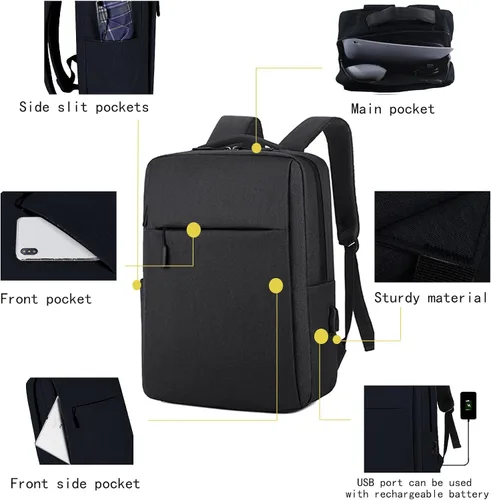 Vista 3 de Case Bag For Ps5 Console, Carry Case Handbag For Ps5, Travel Storage Handbag Backpack For Ps5 Console, Travel Pouch For Game Console Discsdigital