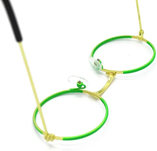 Vista 5 de JINHUIBBA Encanto Mirabel - Disfraz de niña con marco de lentes con aretes para disfraz de princesa Halloween cumpleaños disfraz