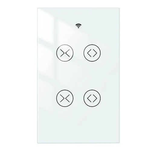 Vista 10 de Interruptor inteligente MOES táctil de pared, WiFi de 2.4 GHz con cable neutro requerido, control múltiple de 3 vías, panel de vidrio. Funciona