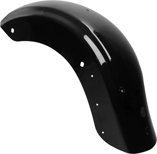 Vista 3 de TCT-MOTORPARTS Guardabarros trasero negro vívido para Harley Road Street Glide 09-23 CVO Limited 16-22 Road King Special FLHRXS 2017-2025
