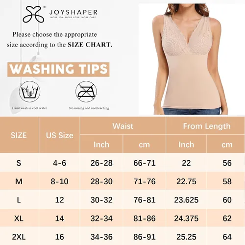 Vista 6 de JOYSHAPER Ropa interior térmica para mujer, con forro polar, camiseta sin mangas, camiseta básica de invierno cálida