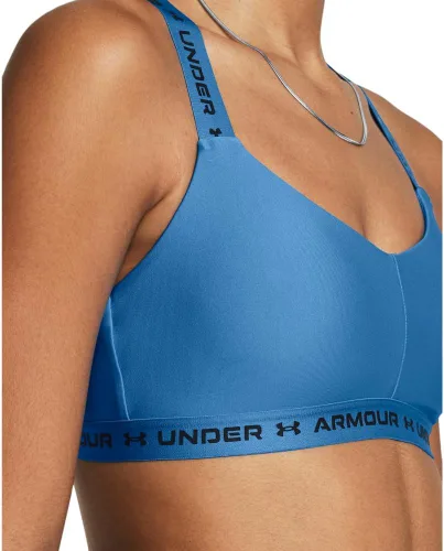 Vista 5 de Under Armour Sujetador bajo con espalda cruzada para mujer