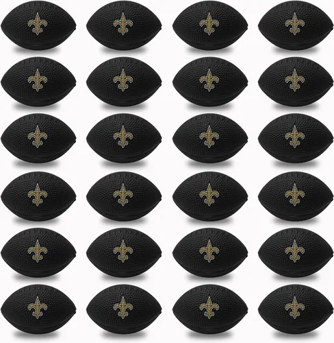 Vista 9 de Franklin Sports NFL - Pelotas antiestrés de equipo, paquete de 24 unidades de fútbol a granel, bolas antiestrés esponjosas para adultos y niños