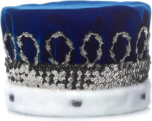 Vista 2 de Corona de terciopelo con lentejuelas y Amelia Tiara Royalty Set