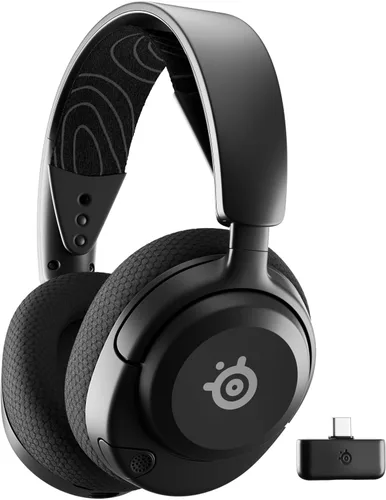 Vista 8 de SteelSeries Arctis Nova 5P Wireless Multi-System Gaming Headset — Neodymium Magnetic Drivers — 100+ Audio Presets — 60 HR Battery — 2.4GHz or BT