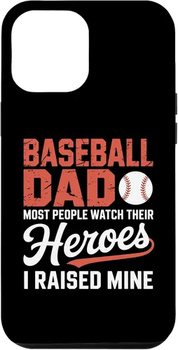 Vista 26 de Baseball Dad Most People Watch Their Heroes I Raised Mine Case for iPhone 16