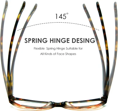 Vista 7 de Cateye - Gafas de lectura para mujer, con bloqueo de luz azul, con bisagra de resorte
