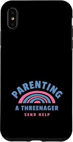 Vista 11 de Threenager Parenting 3 Year Old Kid Case for iPhone XR