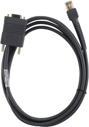 Vista 2 de CBA-R01-S07PAR RS232 - Cable serial para escáner Symbol LS2208 DS4278 de 6 pies