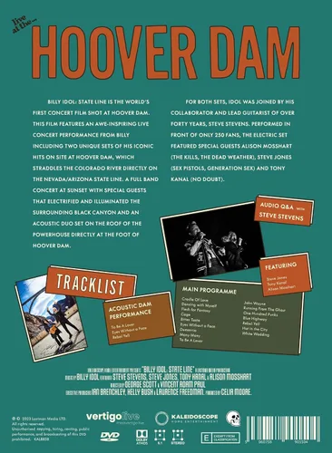 Vista 4 de Billy Idol - State Line Live At The Hoover Dam