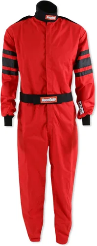 Vista 8 de RaceQuip Racing Driver Fire Suit One Piece Multi Layer SFI 3.2A/ 5 Negro Pequeño 120002