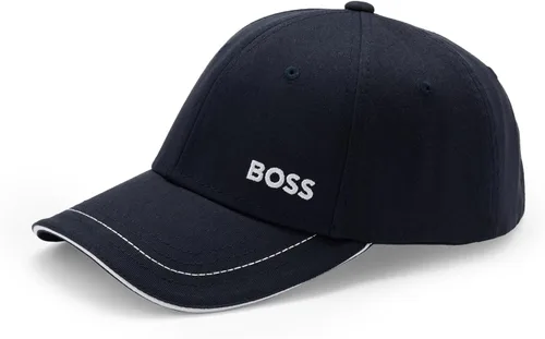 Vista 4 de BOSS Gorra de sarga con logotipo atrevido para hombre