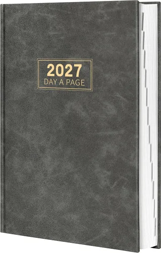 Vista 10 de Agenda diaria 2026 – Agenda diaria 2026, una página por día, agenda 2026 página completa por día, enero 2026 a diciembre 2026, 5.8 x 8.4 pulgadas