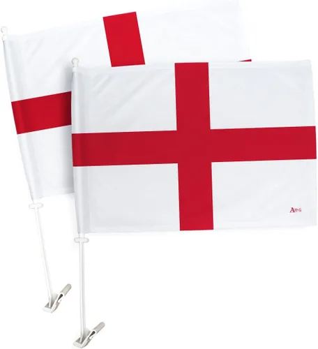 Vista 36 de Paquete de bandera de coche de la Copa del Mundo 2022 de Gales, bandera americana para carros, decoración de automóviles, pancarta pequeña