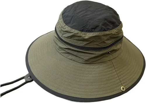 Vista 9 de Women's UPF50+ Sun Hat Quick Dry Breathable Fishing Cap with 9cm Wide Brim Beige