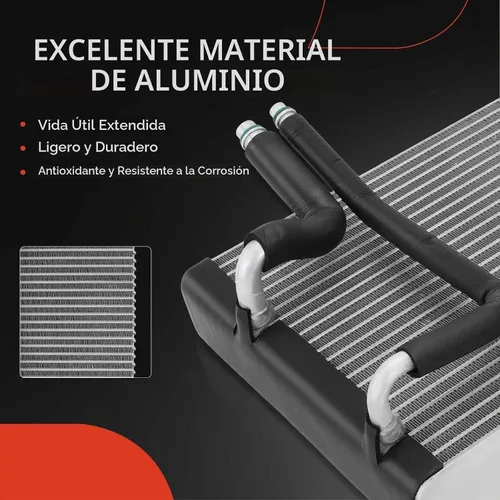 Vista 3 de A-Premium Núcleo de evaporador de CA delantero compatible con Nissan Frontier 2005-2016/2018-2021, Frontier 2017 2.5L/4.0L, Xterra 2005-2015