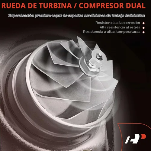Vista 5 de A-Premium K0422-582 Kit completo de turbocompresor turbo con actuador y junta Compatible con Mazda 3 2007-2013, 6 2006-2007, CX-7 2007-2010, 2.3L