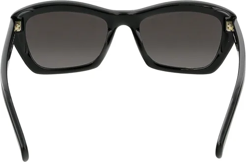 Vista 4 de Salvatore Ferragamo Lentes de sol rectangulares gris SF958S 001 55