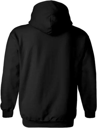 Vista 2 de Máscara de terror de neón, sudadera unisex con capucha para Halloween