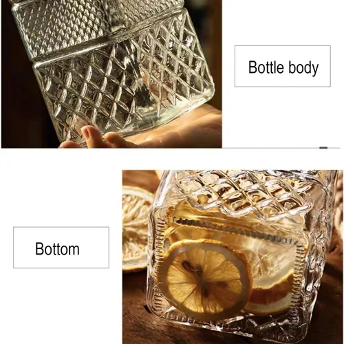 Vista 4 de Recipientes de vidrio para alimentos con tapas herméticas de bambú para dulces, aperitivos, café, galletas, frascos de vidrio, recipientes